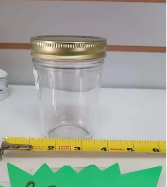 8oz Jelly Jar with Gold lid