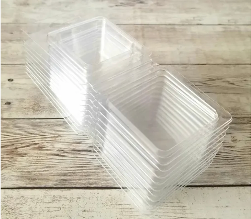 Single Cavity Wax Melt Clamshell